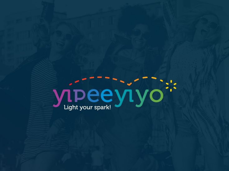 Yipeeyiyo - Lifestyle Portal Logo Design